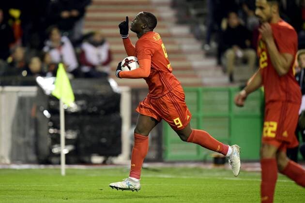 Romelu Lukaku forward of Belgium FOOTBALL : Belgique vs Mexique - Amical - Bruxelles - 10 11 2017 PhotoNews Panoramic  775065357