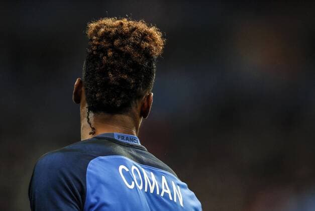 France s Kingsley Coman?s hair during the International Friendly Länderspiel match at the Stade de France, Paris . Picture date: 10th November 2017. Picture credit should read: David Klein Sportimage EDITORIAL USE ONLY. No use with unauthorised audio, video, data, fixture lists, club league logos or live services. Online in-match use limited to 120 images, no video emulation. No use in betting, games or single club league player publications.