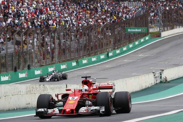 Motorsports: FIA Formula One World Championship WM Weltmeisterschaft 2017, Grand Prix of Brazil, 5 Sebastian Vettel (GER, Scuderia Ferrari), Sao Paulo Brazil