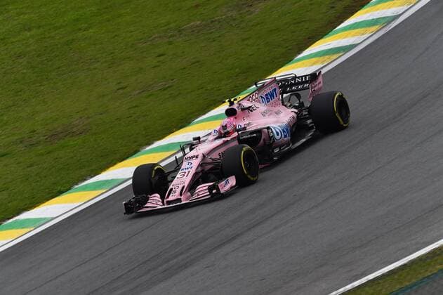 Esteban Ocon FRA 31 Sahara Force India F1 Team Brazil Grand Prix 2017 3rd Free Practice Motor Racing Formula 1 11 11 2017 Interlagos Copyright: xAndre Eibner-Pressefotox EP_JAE