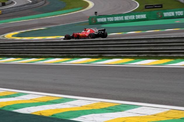 11.11.2017 - Free Practice 3, Sebastian Vettel (GER) Scuderia Ferrari SF70H Brazilian Grand Prix, Sao Paulo, Interlagos 9 - 12 November 2017 11.11.2017 - Free Practice 3, Sebastian Vettel (GER) Scuderia Ferrari SF70H 