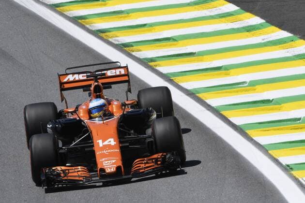 Motorsports: FIA Formula One World Championship WM Weltmeisterschaft 2017, Grand Prix of Brazil, 14 Fernando Alonso (ESP, McLaren Honda), Sao Paulo Brazil