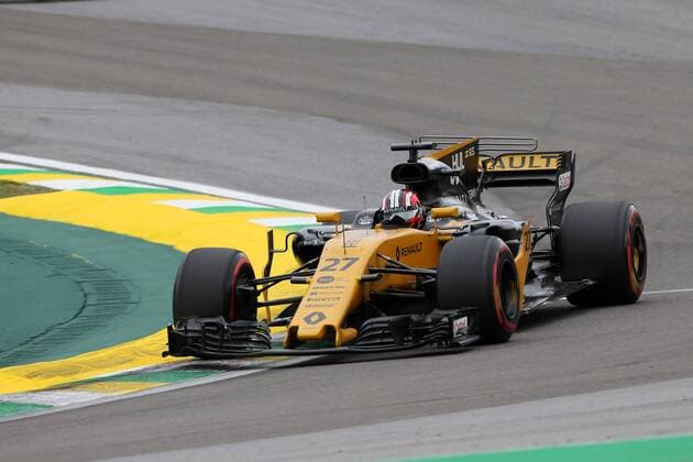 11.11.2017 - Qualifying, Nico Hulkenberg (GER) Renault F1 Team RS17 Brazilian Grand Prix, Sao Paulo, Interlagos 9 - 12 November 2017 11.11.2017 - Qualifying, Nico Hulkenberg (GER) Renault Sport F1 Team RS17 