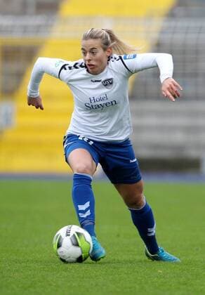 GER 1 Bundesliga Women FF USV Jena vs TSG Hoffenheim 12 11 17 Jena Ernst Abbe Sportfeld GER Allianz Women Bundesliga 1 Bundesliga Women Season 2017 2018 08 Round FF FF JV vs TSG Hoffenheim im Bild Amelia Pietrangelo Jena