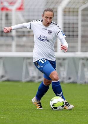 GER 1 Bundesliga Women FF USV Jena vs TSG Hoffenheim 12 11 17 Jena Ernst Abbe Sportfeld GER Allianz Women Bundesliga 1 Bundesliga Women Season 2017 2018 08 Round FF FF JV vs TSG Hoffenheim in the picture Sandra Zigic Jena