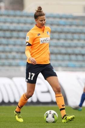 GER 1 Bundesliga Women FF USV Jena vs TSG Hoffenheim 12 11 17 Jena Ernst Abbe Sportfeld GER Allianz Women Bundesliga 1 Bundesliga Women Season 2017 2018 08 Round FF FF JV vs TSG Hoffenheim on the picture Franziska Harsch Hoffenheim