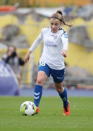 GER 1 Bundesliga Women FF USV Jena vs TSG Hoffenheim 12 11 17 Jena Ernst Abbe Sportfeld GER Allianz Women Bundesliga 1 Bundesliga Women Season 2017 2018 08 Round FF FF JV vs TSG Hoffenheim in the picture Annika Graser Jena