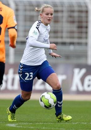 GER 1 Bundesliga Women FF USV Jena vs TSG Hoffenheim 12 11 17 Jena Ernst Abbe Sportfeld GER Allianz Women Bundesliga 1 Bundesliga Women Season 2017 2018 08 Round FF FF JV vs TSG Hoffenheim in the picture Maren Marie Tellenbröker Jena