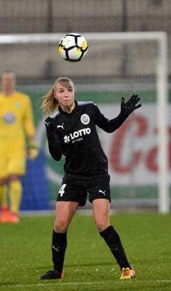 Jackie Groenen 14 Frankfurt 171112 WOLFSBURG GERMANY Soccer Allianz Women Bundesliga 8 Gameday VfL Wolfsburg vs 1 FFC Frankfurt on 12 November 2017 in AOK Stadium in Wolfsburg Germany xPW001F2Px
