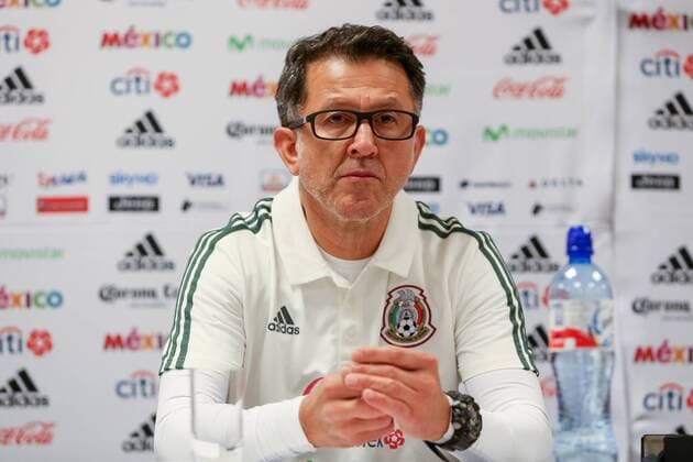 Fußball, Training und PK Nationalteam Mexiko Gdansk, 12.11.2017 Pilka nozna. Konferencja prasowa reprezentacji Meksyku, Gdansk,Polska., Football. press conference PK Pressekonferenz national team Nationalteam of Mexico, Gdansk , Poland., NZ: Juan Carlos Osorio Fot. Tomasz Zasinski 058sport.pl NEWSPIX.PL --- Newspix.pl  20171112_IMG_0008_025_ZAS