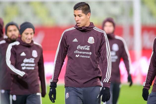 Fußball, Training und PK Nationalteam Mexiko Gdansk, 12.11.2017 Pilka nozna. Reprezentacja Meksyku. Trening,Gdansk,Polska., Football. national team Nationalteam of Mexico. Trening., Gdansk , Poland., NZ: Hugo Ayala Fot. Tomasz Zasinski 058sport.pl NEWSPIX.PL --- Newspix.pl  20171112_IMG_0044_005_ZAS