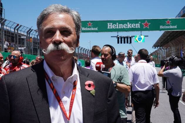 12.11.2017 - Race, Chase Carey (USA) Formula One Group Chairman Brazilian Grand Prix, Sao Paulo, Interlagos 9 - 12 November 2017 12.11.2017 - Race, Chase Carey (USA) Formula One Group Chairman 