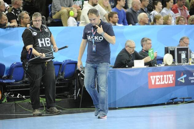 Celje Manager Branko Tamse THW Kiel vs RK Celje Handball EHF Champions League Group Stage 12 11 17 Kiel Schleswig Holstein Germany Sparkassen Arena Copyright: xAgentur54Gradx xJoergxLuehnx