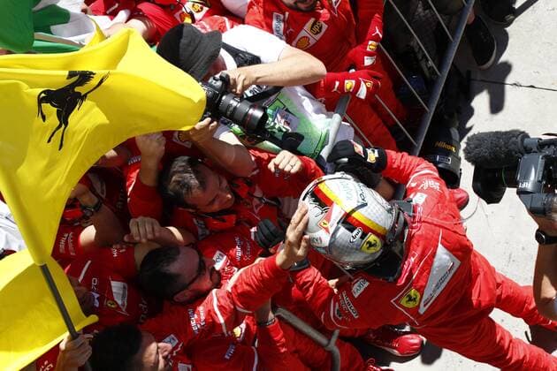 Motorsports: FIA Formula One World Championship WM Weltmeisterschaft 2017, Grand Prix of Brazil, 5 Sebastian Vettel (GER, Scuderia Ferrari), Sao Paulo Brazil
