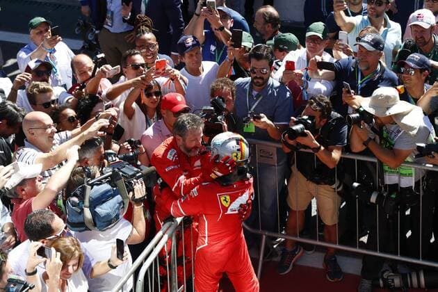 Motorsports: FIA Formula One World Championship WM Weltmeisterschaft 2017, Grand Prix of Brazil, 5 Sebastian Vettel (GER, Scuderia Ferrari), Sao Paulo Brazil