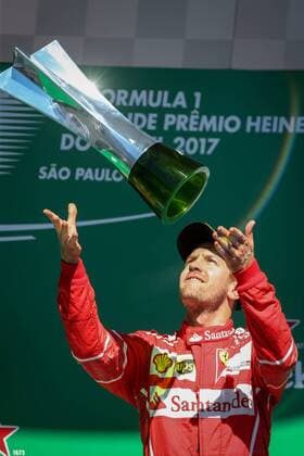 Themen der Woche - SPORT Motorsports: FIA Formula One World Championship WM Weltmeisterschaft 2017, Grand Prix of Brazil, 5 Sebastian Vettel (GER, Scuderia Ferrari), Sao Paulo Brazil