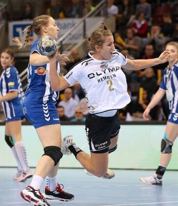 Ludwigsburg Handball EHF Champions League SG BBM Bietigheim vs MNE Buducnost v Tajana Bronvic MNE Mia Biltoft BBM