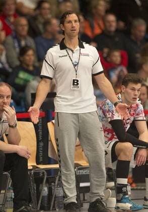 Handball Handball 3 Liga Nord 2017 2018 Handball Sportverein Hamburg vs DHK Flensborg Coach Torsten Jansen Hamburg Sporthalle Hamburg Hamburg