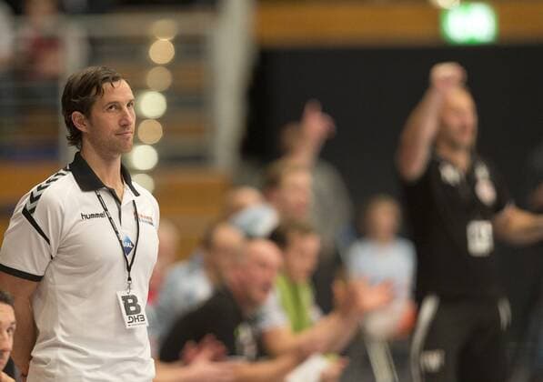 Handball Handball 3 Liga Nord 2017 2018 Handball Sportverein Hamburg vs DHK Flensborg Coach Torsten Jansen Hamburg Sporthalle Hamburg Hamburg