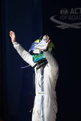 12.11.2017 - Race, Felipe Massa (BRA) Williams FW40 Brazilian Grand Prix, Sao Paulo, Interlagos 9 - 12 November 2017 12.11.2017 - Race, Felipe Massa (BRA) Williams FW40 