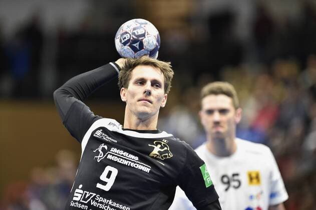 12 11 2017 Dresden Julius Dierberg Handball 2 Bundesliga HC Elbflorenz Dresden ThSV Eisenach 30 27