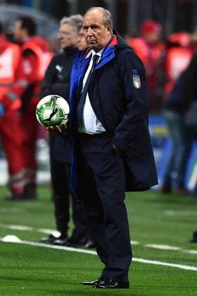 Fußball, WM Playoffs, Italien - Schweden Mg Milano 13 11 2017 - spareggio qualificazione Mondiali Russia 2018 Italia-Svezia foto Matteo Gribaudi Image nella foto: Gian Piero Ventura 