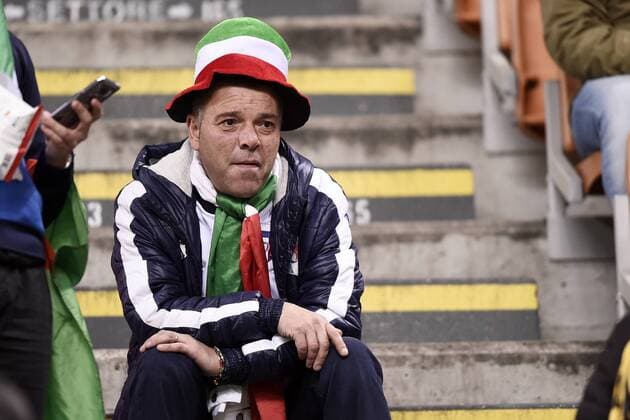Fußball, WM Playoffs, Italien - Schweden Db Milano 13 11 2017 - spareggio qualificazione Mondiali Russia 2018 Italia-Svezia foto Daniele Buffa Image nella foto: delusione tifosi Italia 