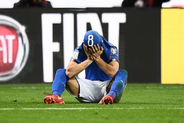 Fußball, WM Playoffs, Italien - Schweden Mg Milano 13 11 2017 - spareggio qualificazione Mondiali Russia 2018 Italia-Svezia foto Matteo Gribaudi Image nella foto: Alessandro Florenzi 