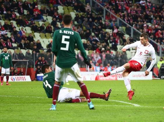 Fußball, Polen - Mexiko November 13, 2017 - Gdansk, Poland - Krzysztof Maczynski during the International Friendly Länderspiel soccer match between Poland and Mexico at the Energa Stadium in Gdansk, Poland on 13 November 2017 Poland v Mexico: International Friendly  - ZUMAn230 20171113_zaa_n230_355 Copyright: xMateuszxWlodarczykx