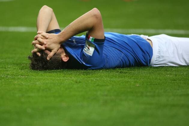 Milan, Italy - November 13: Disappointment italian players, Florenzi, at end of the FIFA 2018 World Cup Qualifier Play-off match Italy vs Sweden at Meazza Stadium on November 13, 2017 in Milan, Italy.  Copyright: xmarcoxiacobuccix xIPAx xMarcoxIacobuccix