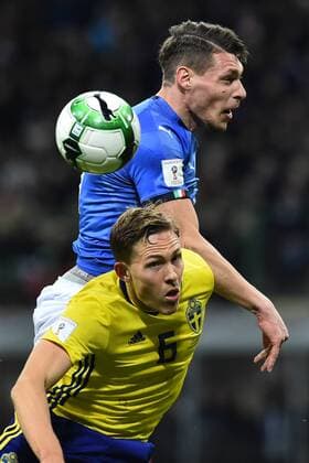 Fußball, WM Playoffs, Italien - Schweden Milano 13-11-2017 Italy Sweden playoff world cup 2018 Nella Foto Photo Fotografo01  Copyright: xFotografo01x xIPAx xFotografo01x