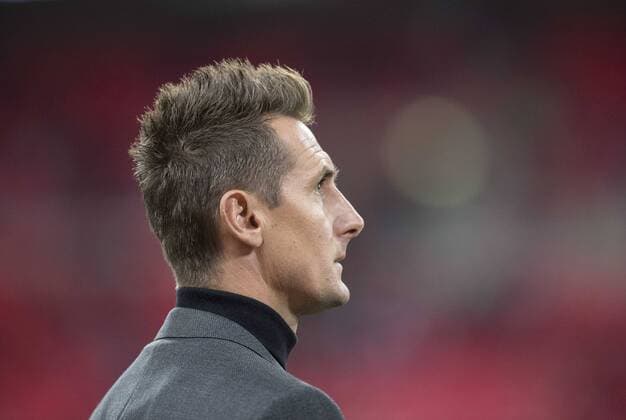 Miroslav Klose Tech Professional football DFB Intern ger Football Country game Friendly match England tight Germany ger 0 0 at 10 11 2017 in London UK