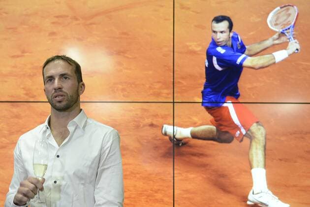 Czech tennis star Radek Stepanek, two-time Davis Cup winner, ended his career at the age of 38 today, on Thursday, November 14, 2017. Stepanek is a former eighth best tennis player of the world and a bronze medalist in mixed doubles from the 2016 Rio de Janeiro Olympic Games Olympische Spiele Olympia OS In 2006, he advanced to the Wimbledon quarterfinal. In all, he gained five ATP Tennis Herren titles. In doubles, he won two grand slam tournaments. Along with Indian Leander Paes, he was the winner of the Australian Open 2012 and the US Open 2013. Stepanek, born in Karvina, north Moravia, contributed to the Czech Republic two victories in the Davis Cup. Along with Tomas Berdych, he led the victorious Czech team in 2012 and 2013. In both cases, Stepanek won the decisive match in the finals against Spain and Serbia, respectively. (CTKxPhoto OndrejxDeml) CTKPhotoP201711140844801 dml 002