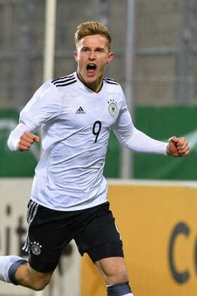 John Eggestein Germany U20 reached the 1 0 Germany vs England Football U20 Elite League 14 11 2017 Zwickau Copyright: xEibner-Pressefoto BertxHarzerx EP_BHR