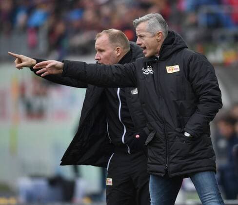 Soccer Men 2 Bundesliga Season 2017 2018 14 Matchday 1 FC Heidenheim 1846 1 FC Union Berlin Co Manager Henrik Pedersen 1 FC Union Manager Jens Keller 1 FC Union Berlin 18 11 2017 Copyright: xMatthiasxKochx