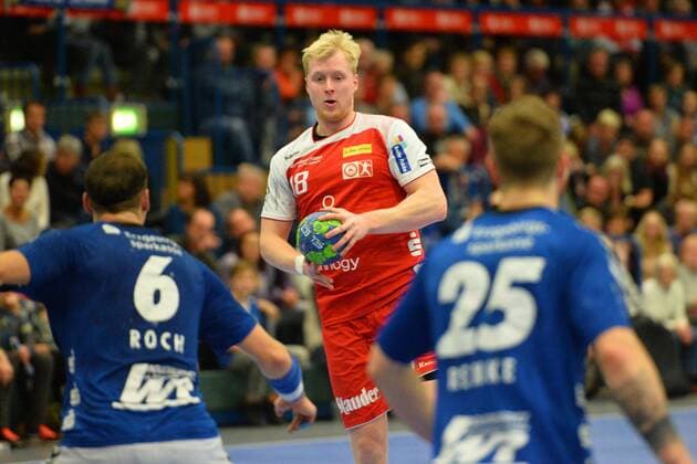 Michael Kintrup TUSEM Essen Mitte EHV Aue vs TUSEM Essen 18 11 2017 2 Handball Bundesliga Loessnitz Copyright: xEibner-Pressefoto BertxHarzerx EP_BHR