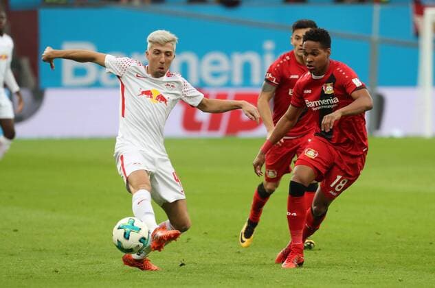 1 Soccer Bundesliga Bayer 04 Leverkusen RB Leipzig 12 Sptg Kevin Kampl RBL Wendell B04 1 Soccer Bundesliga Bayer 04 Leverkusen RB Leipzig 12 Spt