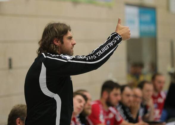2 HBL HSG Konstanz Bergischer HC 26 30 Head coach Sebastian Hinze BHC Konstanz Copyright: xPisa Eibner-Pressefotox EP_PPA
