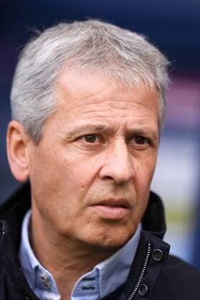 LUCIEN FAVRE (ENTRAINEUR NICE) FOOTBALL : Caen vs Nice - Ligue 1 Conforama - 19 11 2017 AnthonyBIBARD FEP Panoramic 