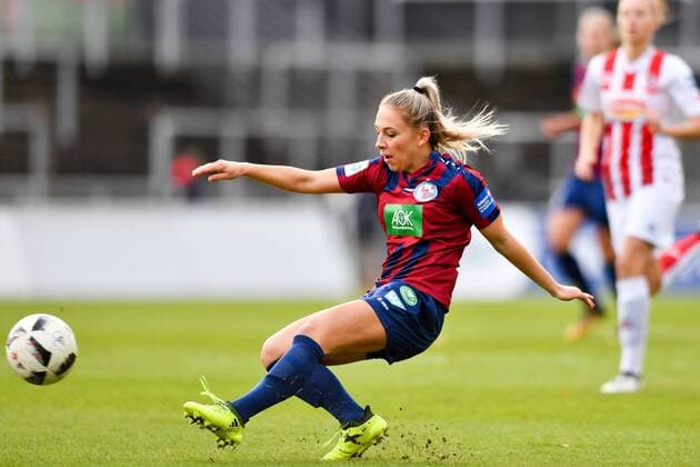 Gina Maria Chmielinski Potsdam 18 Cross the ball Soccer Allianz Women Bundesliga 1 FC Köln 1 FFC Turbine Potsdam xmkx