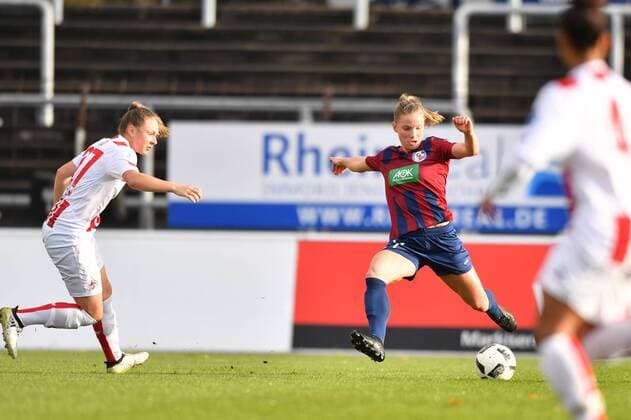 Tabea Kemme Potsdam 21 scored the 0 3 Soccer Alliance Women Bundesliga 1 FC Köln 1 FFC Turbine Potsdam xmkx