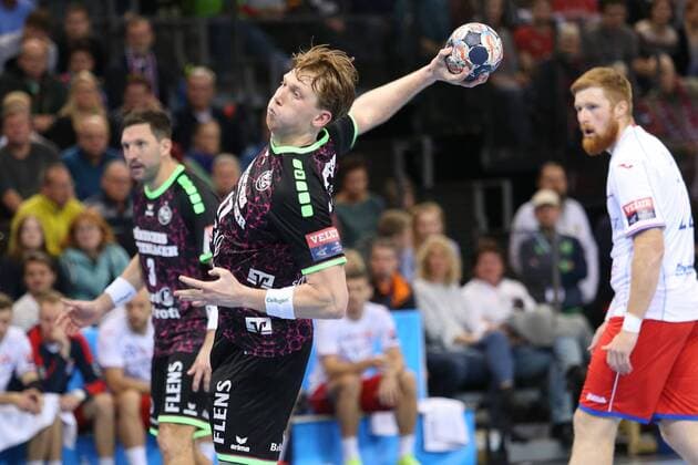 SG Flensburg Handewitt HC Meshkov Brest EHF Champions League Flensburg 19 11 17 Flensburg 19 11 17 Sport Handball VELUX EHF Champions League Season 2017 2018 Group Stage SG Flensburg Handewitt HC Meshkov Brest Simon Jeppsson SG Flensburg Handewitt 17 xmmkx