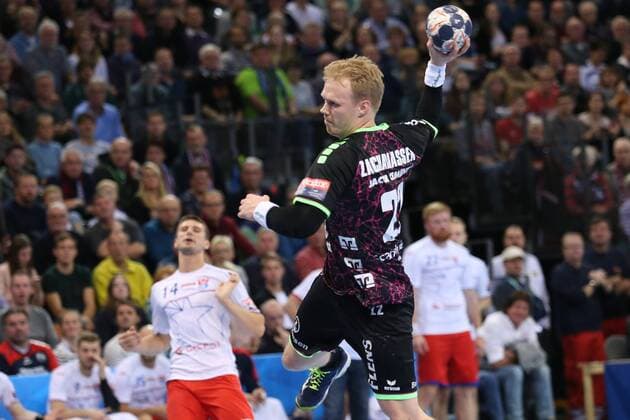 SG Flensburg Handewitt HC Meshkov Brest EHF Champions League Flensburg 19 11 17 Flensburg 19 11 17 Sport Handball VELUX EHF Champions League Season 2017 2018 Group Stage SG Flensburg Handewitt HC Meshkov Brest Anders Zachariassen SG Flensburg Handewitt 22 xmmkx