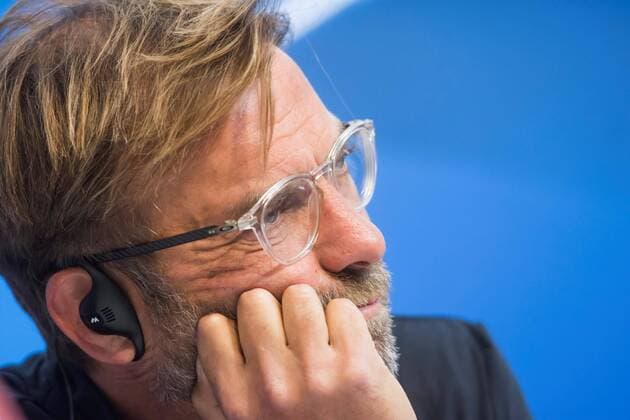 Liverpool FC s coach Jurgen Klopp delivers a press conference PK Pressekonferenz before tomorrow s Champions League group E fifth round match between Liverpool FC nad Sevilla at the Sanchez Pizjuan stadium in Seville, Andalusia, Spain, 20 November 2017. Liverpool FC s press conference !ACHTUNG: NUR REDAKTIONELLE NUTZUNG!  Copyright: xRaúlxCaroxCadenasx SEV002 20171120-636468073878256434