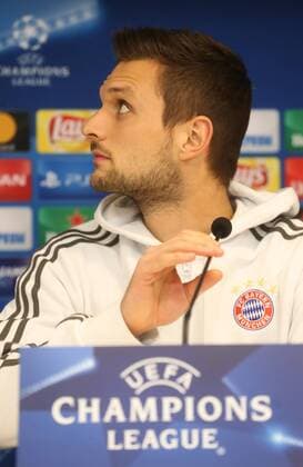 Bayern s goalkeeper Sven Ulreich pictured during a press conference PK Pressekonferenz of German soccer team Bayern Munich, Tuesday 21 November 2017 in Brussels. Tomorrow Anderlecht is playing a game in the group stage (Group B) of the UEFA Champions League competition against Belgian RSC Anderlecht. VIRGINIExLEFOUR  x05206097x