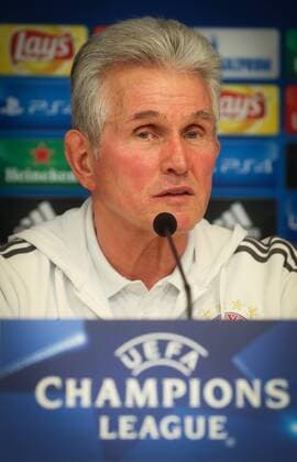 Bayern s head coach Jupp Heynckes pictured during a press conference PK Pressekonferenz of German soccer team Bayern Munich, Tuesday 21 November 2017 in Brussels. Tomorrow Anderlecht is playing a game in the group stage (Group B) of the UEFA Champions League competition against Belgian RSC Anderlecht. VIRGINIExLEFOUR  x05206108x