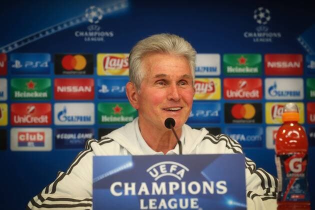 Bayern s head coach Jupp Heynckes pictured during a press conference PK Pressekonferenz of German soccer team Bayern Munich, Tuesday 21 November 2017 in Brussels. Tomorrow Anderlecht is playing a game in the group stage (Group B) of the UEFA Champions League competition against Belgian RSC Anderlecht. VIRGINIExLEFOUR  x05206110x