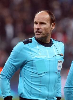 November 21, 2017 - Istanbul, Turkey - Referree Mateu Lahoz during Besiktas - Porto UEFA Champions Leaguematch in Vodafone Arena, Istanbul, Turkey, November 21, 2017. (  Copyright: TolgaxAdanali 15858343