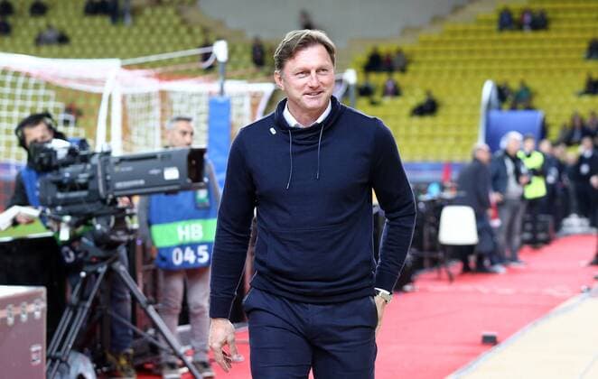 AS Monaco RB Leipzig Soccer Champions League Monaco 21 11 2017 Stade Louis II Soccer Champions League Group G 5 Gameday AS Monaco vs RB Leipzig Coach Ralph Hasenhüttl Hasenhuettl RB Leipzig