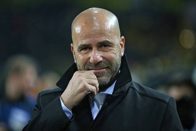 21 11 2017 Football UEFA Champions League 2017 2018 Group stage 5 Matchday Borussia Dortmund Tottenham Hotspur at Signal Iduna Park Dortmund coach Peter Bosz Dortmund